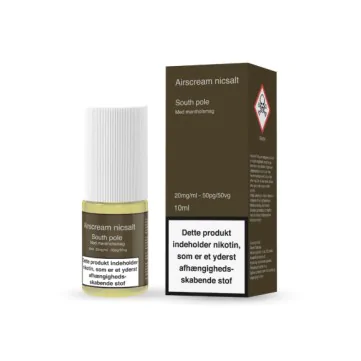 Airscream Nicsalt South Pole 10ml. 50pg/50vg - 20mg